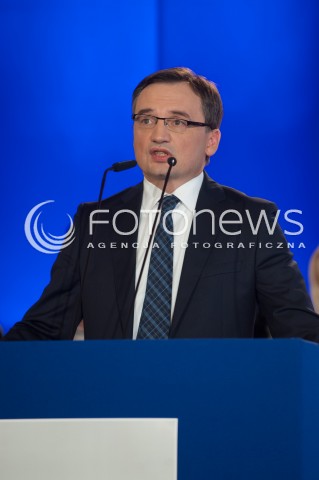  07.10.2017 WARSZAWA<br />KONWENCJA PARTII SOLIDARNA POLSKA<br />N/Z ZBIGNIEW ZIOBRO<br /> 