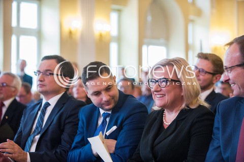  07.10.2017 WARSZAWA<br />KONWENCJA PARTII SOLIDARNA POLSKA<br />N/Z PATRYK JAKI ZBIGNIEW ZIOBRO BEATA KEMPA<br /> 