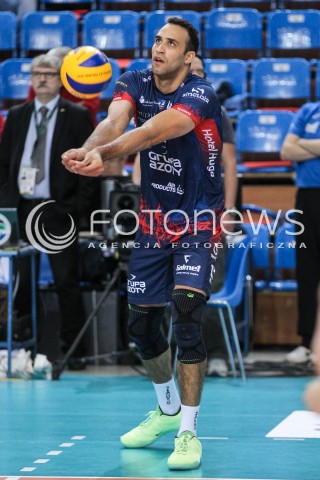  07.10.2017 RZESZOW<br />SIATKOWKA PLUSLIGA 2017/2018 MEN VOLLEYBALL POLAND POLISH PLUS LIGA LEAGUE SEASON 2017/2018<br />MECZ ASSECO RESOVIA RZESZOW - ZAKSA KEDZIERZYN KOZLE <br />N/Z MAURICE TORRES SYLWETKA <br /> 