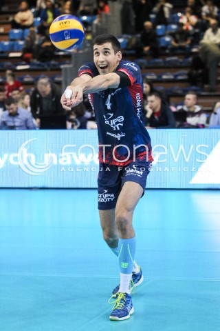  07.10.2017 RZESZOW<br />SIATKOWKA PLUSLIGA 2017/2018 MEN VOLLEYBALL POLAND POLISH PLUS LIGA LEAGUE SEASON 2017/2018<br />MECZ ASSECO RESOVIA RZESZOW - ZAKSA KEDZIERZYN KOZLE <br />N/Z KRZYSZTOF REJNO SYLWETKA <br /> 