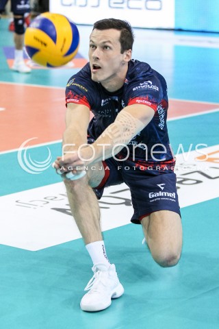  07.10.2017 RZESZOW<br />SIATKOWKA PLUSLIGA 2017/2018 MEN VOLLEYBALL POLAND POLISH PLUS LIGA LEAGUE SEASON 2017/2018<br />MECZ ASSECO RESOVIA RZESZOW - ZAKSA KEDZIERZYN KOZLE <br />N/Z RAFAL BUSZEK SYLWETKA <br /> 