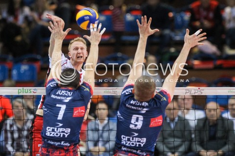  07.10.2017 RZESZOW<br />SIATKOWKA PLUSLIGA 2017/2018 MEN VOLLEYBALL POLAND POLISH PLUS LIGA LEAGUE SEASON 2017/2018<br />MECZ ASSECO RESOVIA RZESZOW - ZAKSA KEDZIERZYN KOZLE <br />N/Z JAKUB JAROSZ <br /> 