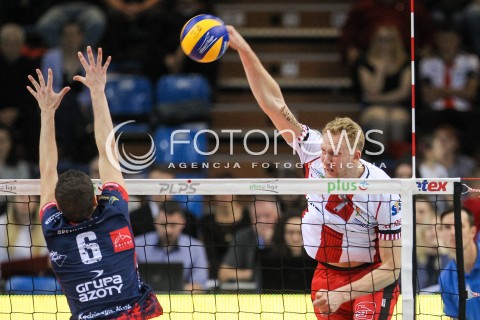  07.10.2017 RZESZOW<br />SIATKOWKA PLUSLIGA 2017/2018 MEN VOLLEYBALL POLAND POLISH PLUS LIGA LEAGUE SEASON 2017/2018<br />MECZ ASSECO RESOVIA RZESZOW - ZAKSA KEDZIERZYN KOZLE <br />N/Z JAKUB JAROSZ <br /> 