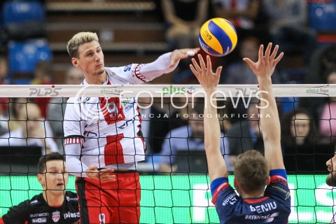  07.10.2017 RZESZOW<br />SIATKOWKA PLUSLIGA 2017/2018 MEN VOLLEYBALL POLAND POLISH PLUS LIGA LEAGUE SEASON 2017/2018<br />MECZ ASSECO RESOVIA RZESZOW - ZAKSA KEDZIERZYN KOZLE <br />N/Z THIBAULT ROSSARD <br /> 