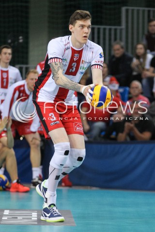  07.10.2017 RZESZOW<br />SIATKOWKA PLUSLIGA 2017/2018 MEN VOLLEYBALL POLAND POLISH PLUS LIGA LEAGUE SEASON 2017/2018<br />MECZ ASSECO RESOVIA RZESZOW - ZAKSA KEDZIERZYN KOZLE <br />N/Z BARTLOMIEJ LEMANSKI SYLWETKA <br /> 