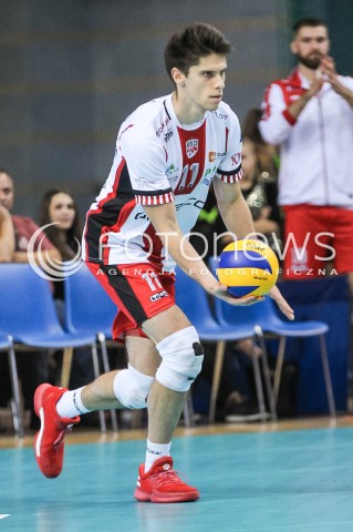  07.10.2017 RZESZOW<br />SIATKOWKA PLUSLIGA 2017/2018 MEN VOLLEYBALL POLAND POLISH PLUS LIGA LEAGUE SEASON 2017/2018<br />MECZ ASSECO RESOVIA RZESZOW - ZAKSA KEDZIERZYN KOZLE <br />N/Z ALEKSANDER SLIWKA SYLWETKA <br /> 