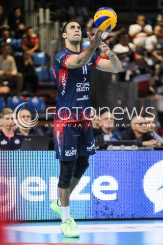  07.10.2017 RZESZOW<br />SIATKOWKA PLUSLIGA 2017/2018 MEN VOLLEYBALL POLAND POLISH PLUS LIGA LEAGUE SEASON 2017/2018<br />MECZ ASSECO RESOVIA RZESZOW - ZAKSA KEDZIERZYN KOZLE <br />N/Z MAURICE TORRES SYLWETKA <br /> 