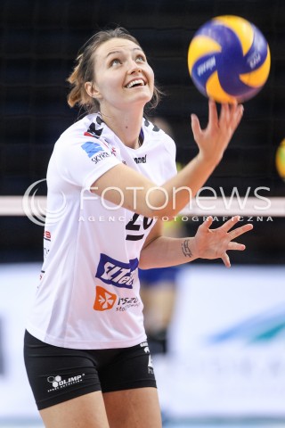  08.10.2017 RZESZOW <br />SIATKOWKA KOBIET SEZON 2017/2018 <br />V MIEDZYNARODOWY TURNIEJ O PUCHAR FIRMY DEVELOPRES<br />MECZ RC CANNES ? DEVELOPRES SKYRES RZESZOW <br />N/Z JELENA BLAGOJEVIC SYLWETKA <br /> 
