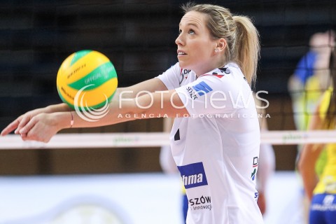  08.10.2017 RZESZOW <br />SIATKOWKA KOBIET SEZON 2017/2018 <br />V MIEDZYNARODOWY TURNIEJ O PUCHAR FIRMY DEVELOPRES<br />MECZ RC CANNES ? DEVELOPRES SKYRES RZESZOW <br />N/Z HELENE ROUSSEAUX SYLWETKA <br /> 