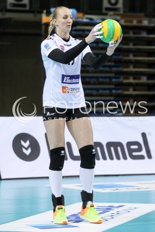  08.10.2017 RZESZOW <br />SIATKOWKA KOBIET SEZON 2017/2018 <br />V MIEDZYNARODOWY TURNIEJ O PUCHAR FIRMY DEVELOPRES<br />MECZ RC CANNES ? DEVELOPRES SKYRES RZESZOW <br />N/Z JULIA ANDRUSZKO SYLWETKA <br /> 