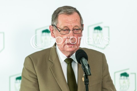  09.10.2017 WARSZAWA<br />KONFERENCJA PRASOWA MINISTRA SRODOWISKA<br />N/Z JAN SZYSZKO<br /> 