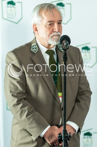  09.10.2017 WARSZAWA<br />KONFERENCJA PRASOWA MINISTRA SRODOWISKA<br />N/Z KONRAD TOMASZEWSKI DYREKTOR GENERALNY LASOW PANSTWOWYCH<br /> 