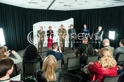  09.10.2017 WARSZAWA<br />KONFERENCJA PRASOWA MINISTRA SRODOWISKA<br />N/Z JAN SZYSZKO DZIENNIKARZE<br /> 