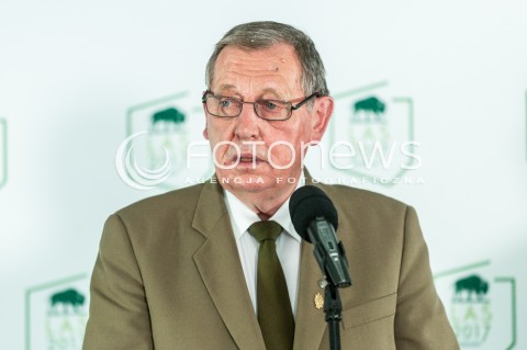  09.10.2017 WARSZAWA<br />KONFERENCJA PRASOWA MINISTRA SRODOWISKA<br />N/Z JAN SZYSZKO<br /> 