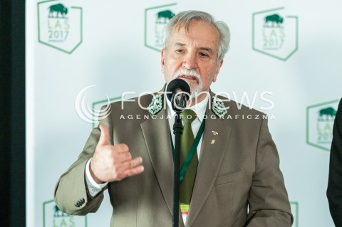  09.10.2017 WARSZAWA<br />KONFERENCJA PRASOWA MINISTRA SRODOWISKA<br />N/Z KONRAD TOMASZEWSKI DYREKTOR GENERALNY LASOW PANSTWOWYCH<br /> 