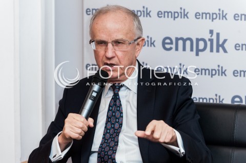  09.10.2017 WARSZAWA<br />PREMIERA KSIAZKI NOWY PRAGMATYZM KONTRA NOWY NACJONALIZM <br />N/Z GRZEGORZ WITOLD KOLODKO<br /> 