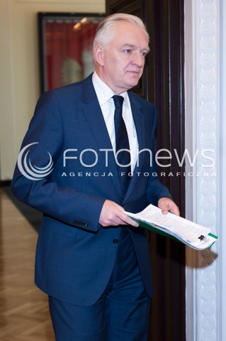  10.10.2016 WARSZAWA <br />POSIEDZENIE RADY MINISTROW <br />N/Z JAROSLAW GOWIN<br /> 