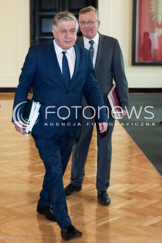  10.10.2016 WARSZAWA <br />POSIEDZENIE RADY MINISTROW <br />N/Z KRZYSZTOF JURGIEL<br /> 