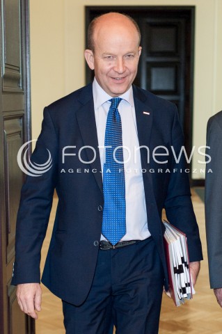  10.10.2016 WARSZAWA <br />POSIEDZENIE RADY MINISTROW <br />N/Z KONSTANTY RADZIWILL<br /> 