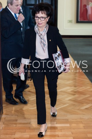  10.10.2016 WARSZAWA <br />POSIEDZENIE RADY MINISTROW <br />N/Z ELZBIETA WITEK<br /> 