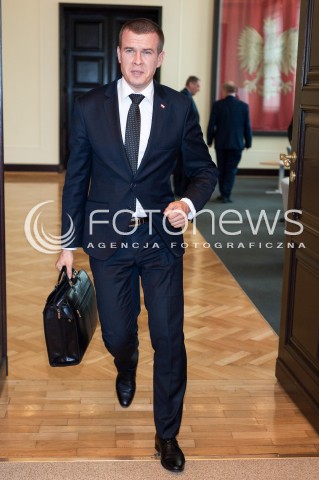  10.10.2016 WARSZAWA <br />POSIEDZENIE RADY MINISTROW <br />N/Z WITOLD BANKA<br /> 