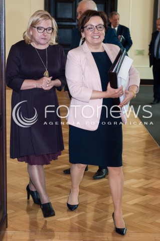  10.10.2016 WARSZAWA <br />POSIEDZENIE RADY MINISTROW <br />N/Z ANNA ZALEWSKA BEATA KEMPA<br /> 