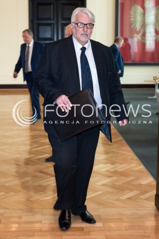  10.10.2016 WARSZAWA <br />POSIEDZENIE RADY MINISTROW <br />N/Z WITOLD WASZCZYKOWSKI<br /> 