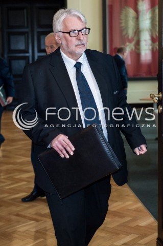  10.10.2016 WARSZAWA <br />POSIEDZENIE RADY MINISTROW <br />N/Z WITOLD WASZCZYKOWSKI<br /> 