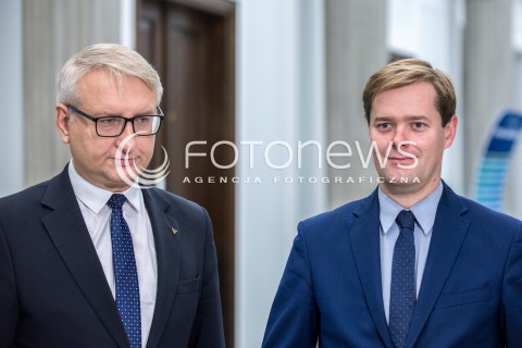 11.10.2017 WARSZAWA SEJM<br />POSIEDZENIE SEJMU<br />N/Z JAROSLAW KRAJEWSKI STANISLAW PIETA<br /> 