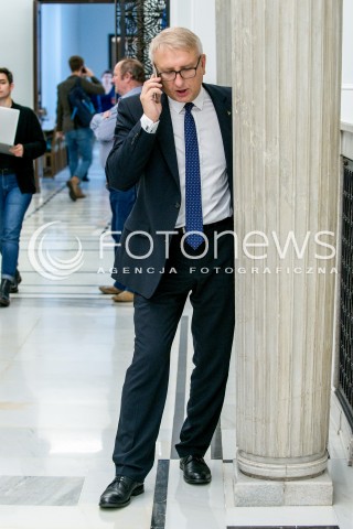  11.10.2017 WARSZAWA SEJM<br />POSIEDZENIE SEJMU<br />N/Z STANISLAW PIETA<br /> 