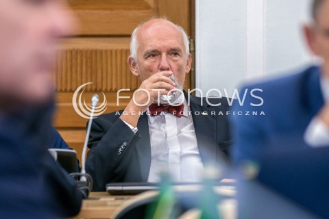  11.10.2017 WARSZAWA SEJM<br />POSIEDZENIE SEJMU<br />N/Z JANUSZ KORWIN MIKKE<br /> 