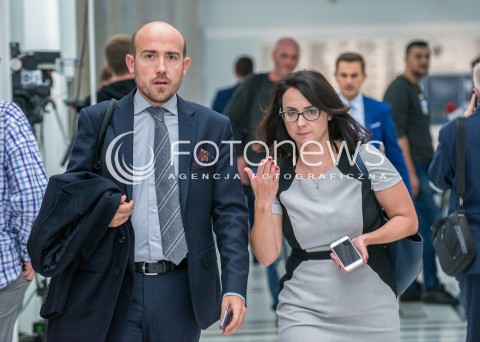  11.10.2017 WARSZAWA SEJM<br />POSIEDZENIE SEJMU<br />N/Z BORYS BUDKA KAMILA GASIUK PIHOWICZ<br /> 