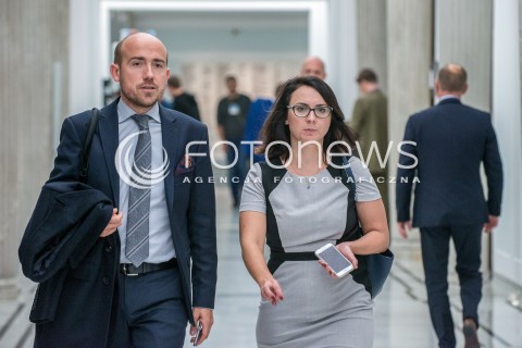  11.10.2017 WARSZAWA SEJM<br />POSIEDZENIE SEJMU<br />N/Z BORYS BUDKA KAMILA GASIUK PIHOWICZ<br /> 