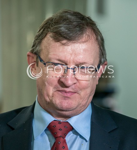  11.10.2017 WARSZAWA SEJM<br />POSIEDZENIE SEJMU<br />N/Z TADEUSZ CYMANSKI <br /> 
