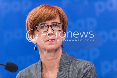  11.10.2017 WARSZAWA<br />OTWARCIE KAMPANII POCZTA POLSKA BEZ BARIER<br />N/Z MINISTER RODZINY ELZBIETA RAFALSKA<br /> 