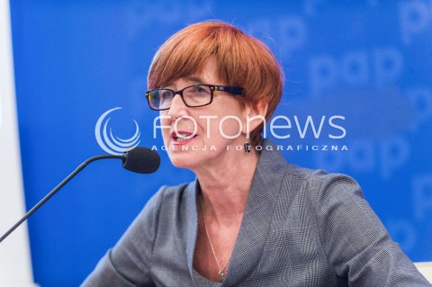  11.10.2017 WARSZAWA<br />OTWARCIE KAMPANII POCZTA POLSKA BEZ BARIER<br />N/Z MINISTER RODZINY ELZBIETA RAFALSKA<br /> 