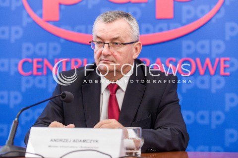  11.10.2017 WARSZAWA<br />OTWARCIE KAMPANII POCZTA POLSKA BEZ BARIER<br />N/Z MINISTER INFRASTRUKTURY I BUDOWNICTWA ANDRZEJ ADAMCZYK<br /> 