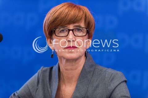  11.10.2017 WARSZAWA<br />OTWARCIE KAMPANII POCZTA POLSKA BEZ BARIER<br />N/Z MINISTER RODZINY ELZBIETA RAFALSKA<br /> 