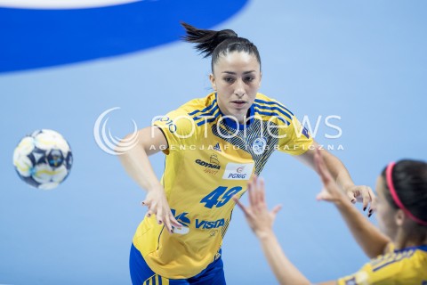  06.09.2017 GDYNIA<br />EHF LIGA MISTRZYN W PILCE RECZNEJ KOBIET SEZON 2017/2018<br />EFH WOMENS HANDBALL CHAMPIONS LEAGUE SEASON 2017/2018<br />MECZ VISTAL GDYNIA - CSM BUCARESTI<br />N/Z PATRICIA MATIELI MACHADO<br /> 