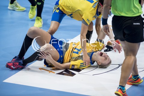  06.09.2017 GDYNIA<br />EHF LIGA MISTRZYN W PILCE RECZNEJ KOBIET SEZON 2017/2018<br />EFH WOMENS HANDBALL CHAMPIONS LEAGUE SEASON 2017/2018<br />MECZ VISTAL GDYNIA - CSM BUCARESTI<br />N/Z MARTYNA BORYSLAWSKA<br /> 