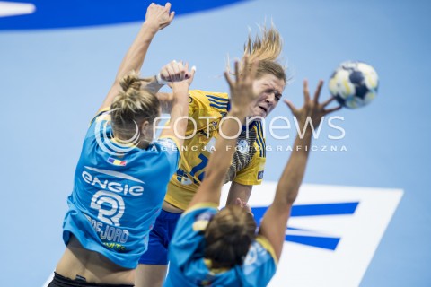  06.09.2017 GDYNIA<br />EHF LIGA MISTRZYN W PILCE RECZNEJ KOBIET SEZON 2017/2018<br />EFH WOMENS HANDBALL CHAMPIONS LEAGUE SEASON 2017/2018<br />MECZ VISTAL GDYNIA - CSM BUCARESTI<br />N/Z PAULINA USCINOWICZ<br /> 