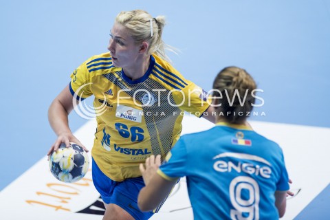  06.09.2017 GDYNIA<br />EHF LIGA MISTRZYN W PILCE RECZNEJ KOBIET SEZON 2017/2018<br />EFH WOMENS HANDBALL CHAMPIONS LEAGUE SEASON 2017/2018<br />MECZ VISTAL GDYNIA - CSM BUCARESTI<br />N/Z JOANNA SZARAWAGA<br /> 