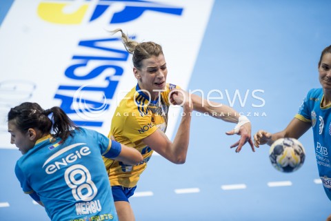  06.09.2017 GDYNIA<br />EHF LIGA MISTRZYN W PILCE RECZNEJ KOBIET SEZON 2017/2018<br />EFH WOMENS HANDBALL CHAMPIONS LEAGUE SEASON 2017/2018<br />MECZ VISTAL GDYNIA - CSM BUCARESTI<br />N/Z ALEKSANDRA ZYCH<br /> 