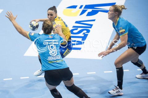  06.09.2017 GDYNIA<br />EHF LIGA MISTRZYN W PILCE RECZNEJ KOBIET SEZON 2017/2018<br />EFH WOMENS HANDBALL CHAMPIONS LEAGUE SEASON 2017/2018<br />MECZ VISTAL GDYNIA - CSM BUCARESTI<br />N/Z PATRICIA MATIELI MACHADO<br /> 