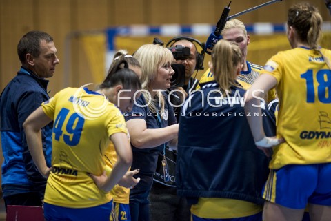  06.09.2017 GDYNIA<br />EHF LIGA MISTRZYN W PILCE RECZNEJ KOBIET SEZON 2017/2018<br />EFH WOMENS HANDBALL CHAMPIONS LEAGUE SEASON 2017/2018<br />MECZ VISTAL GDYNIA - CSM BUCARESTI<br />N/Z AGNIESZKA TRUSZYNSKA<br /> 