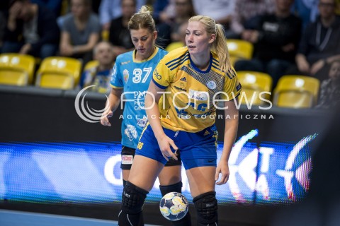  06.09.2017 GDYNIA<br />EHF LIGA MISTRZYN W PILCE RECZNEJ KOBIET SEZON 2017/2018<br />EFH WOMENS HANDBALL CHAMPIONS LEAGUE SEASON 2017/2018<br />MECZ VISTAL GDYNIA - CSM BUCARESTI<br />N/Z JOANNA SZARAWAGA<br /> 