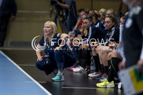  06.09.2017 GDYNIA<br />EHF LIGA MISTRZYN W PILCE RECZNEJ KOBIET SEZON 2017/2018<br />EFH WOMENS HANDBALL CHAMPIONS LEAGUE SEASON 2017/2018<br />MECZ VISTAL GDYNIA - CSM BUCARESTI<br />N/Z AGNIESZKA TRUSZYNSKA<br /> 