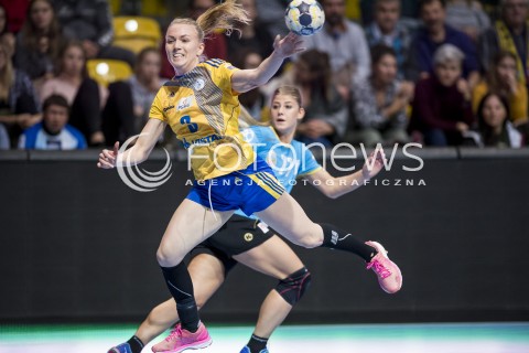  06.09.2017 GDYNIA<br />EHF LIGA MISTRZYN W PILCE RECZNEJ KOBIET SEZON 2017/2018<br />EFH WOMENS HANDBALL CHAMPIONS LEAGUE SEASON 2017/2018<br />MECZ VISTAL GDYNIA - CSM BUCARESTI<br />N/Z KATARZYNA JANISZEWSKA<br /> 