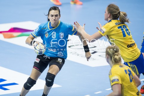  06.09.2017 GDYNIA<br />EHF LIGA MISTRZYN W PILCE RECZNEJ KOBIET SEZON 2017/2018<br />EFH WOMENS HANDBALL CHAMPIONS LEAGUE SEASON 2017/2018<br />MECZ VISTAL GDYNIA - CSM BUCARESTI<br />N/Z CRISTINA GEORGIANA NAGU<br /> 