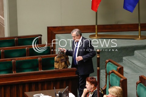  12.10.2017 WARSZAWA SEJM<br />POSIEDZENIE SEJMU RP<br />N/Z PIOTR GLINSKI<br /> 